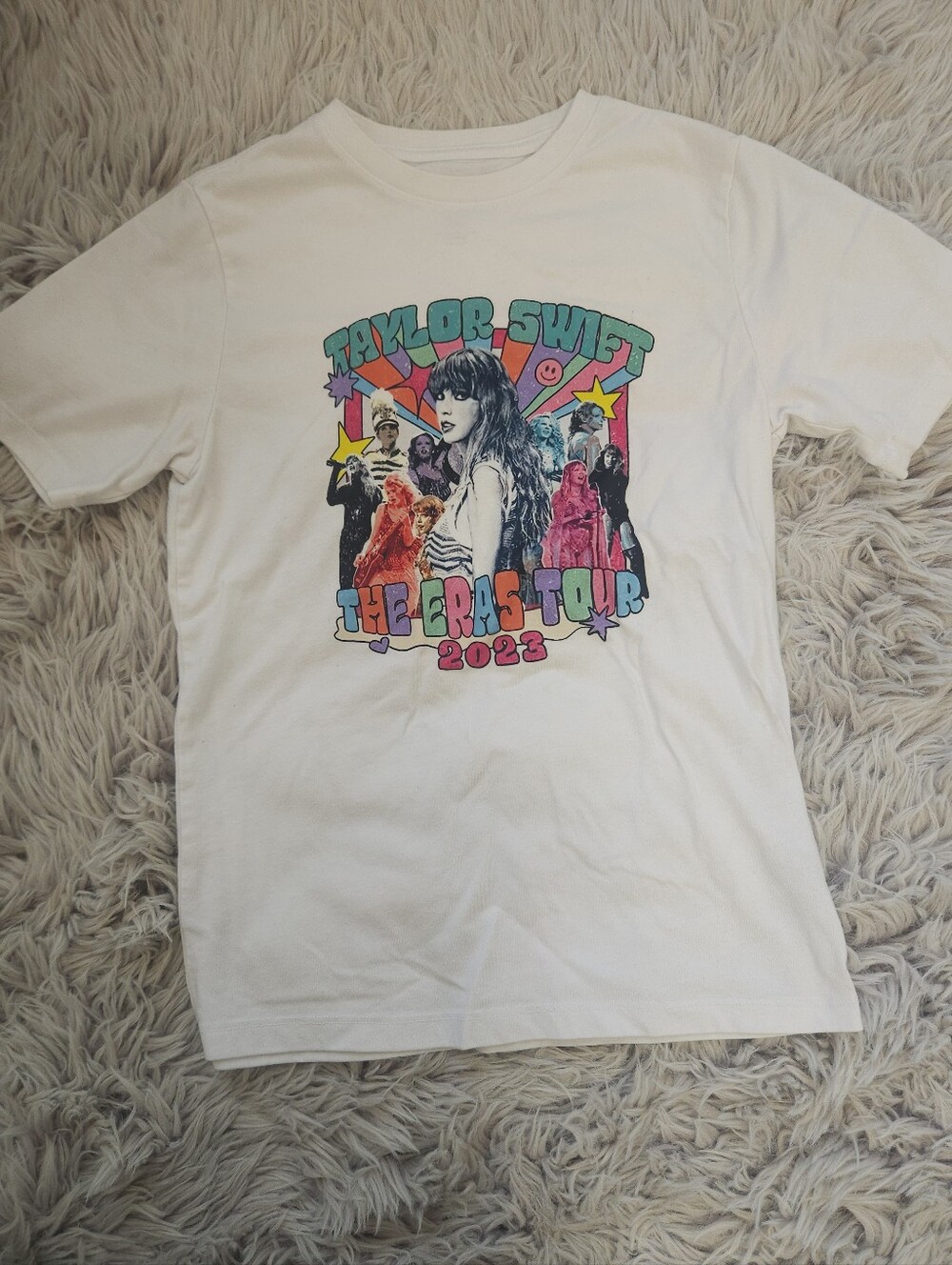 wonder nation White Graphic Taylor Swift The Eras Tour 2023 Tee